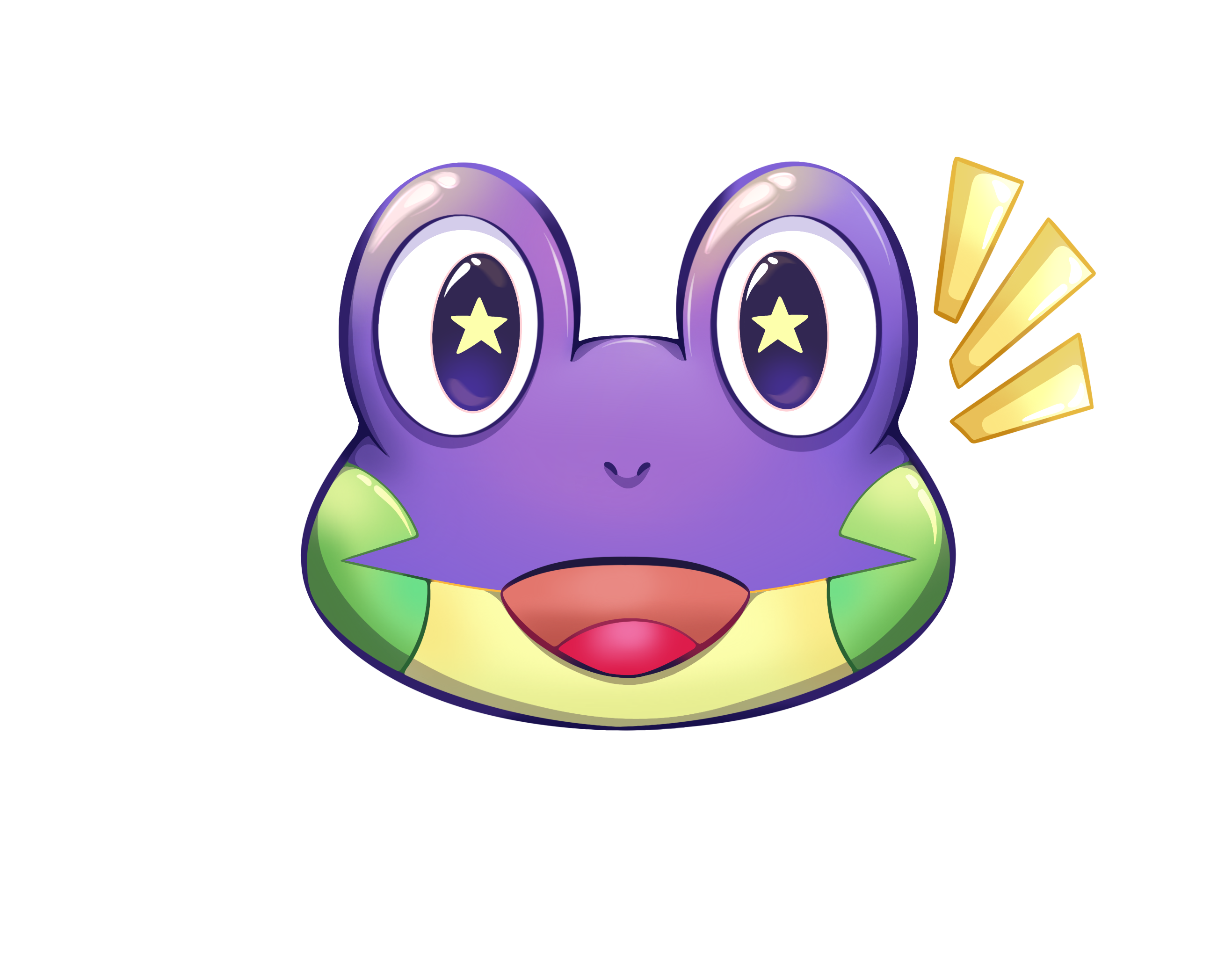 excited froggy image